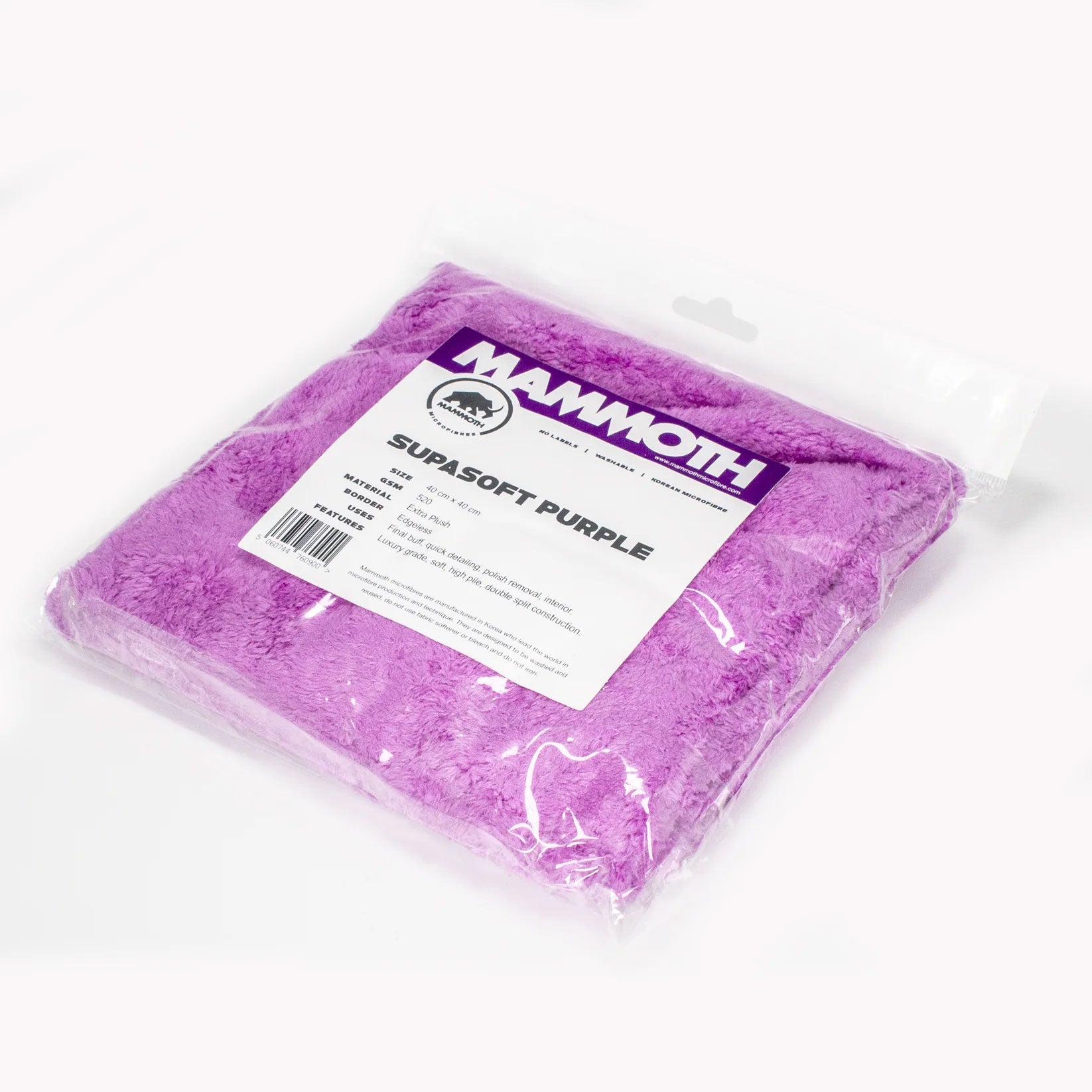 Mammoth Supasoft Korean Buffing Towel (2 Colours)